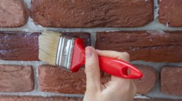 brick waterproofing cream application